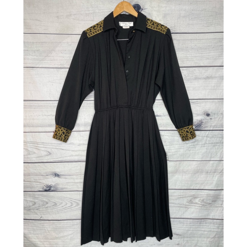 Vintage California Design midi dress size MP - Picture 8 of 9